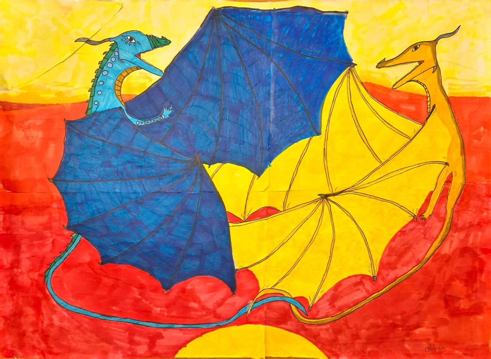 Lauréat du concours de dessin 2026: Olivia !